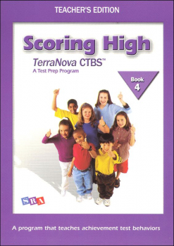 Scoring High CTBS/Terra Nova Book 4 Teacher