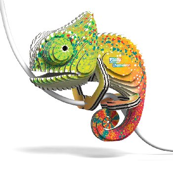 Eugy 3D Chameleon Dodoland Model