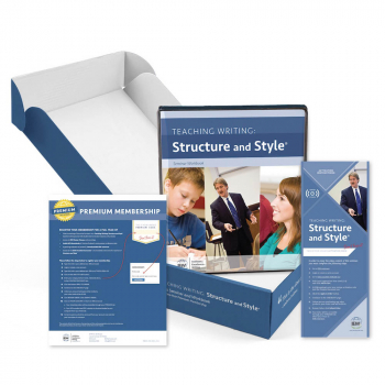 Teaching Writing: Structure and Style (Forever Streaming, Seminar Workbook, Premium Membership)