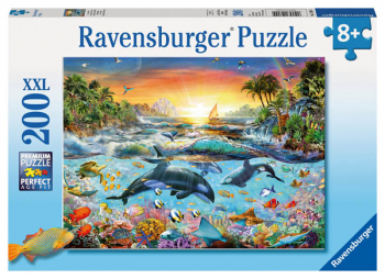 Orca Paradise Children's Puzzle (200 pieces)