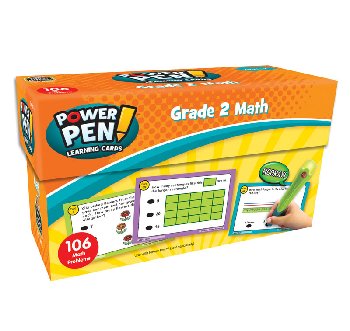 Power Pen Learning Cards: Math Grade 2