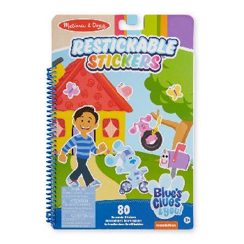Blues Clues Reusable Stickers Locations