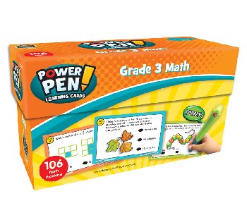 Power Pen Learning Cards: Math Grade 3
