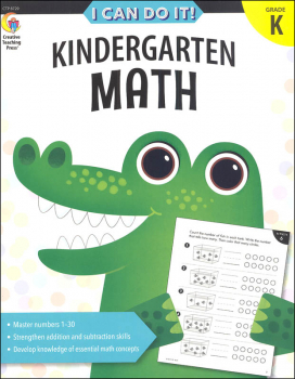 I Can Do It! Kindergarten Math