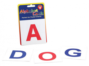 Alphabet A-Z Upper Case Letter Cards