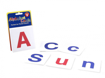 Alphabet Combo Pack of Upper Case and Lower Case Cards