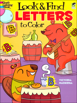 Look & Find Letters to Color