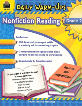 Daily Warm-Ups: Nonfiction Reading Grade 2