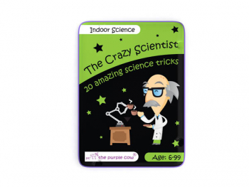 Indoor Science Activity Cards (The Crazy Scientist)