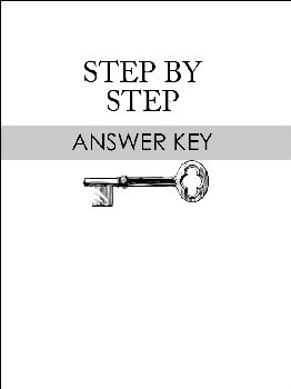 Step By Step Test Answer Sheet