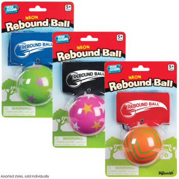 Neon Rebound Ball - Assorted Colors