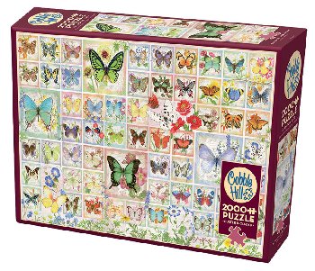 Butterflies and Blossoms Puzzle (2000 piece)