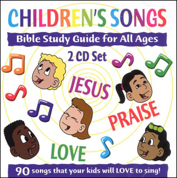 Bible Study Guide for All Ages Childrens A Cappella Song CD