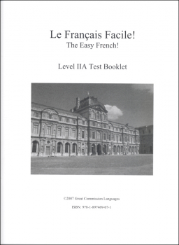 Easy French Level 2A Test Booklet