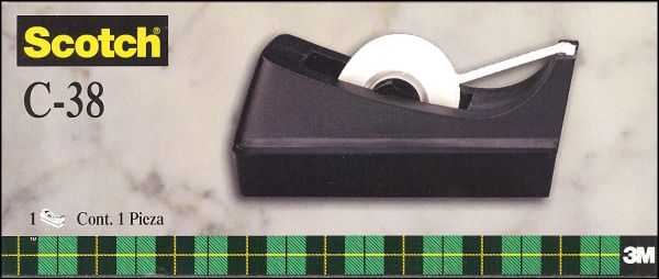 Scotch Single Roll Tape Dispenser - Black