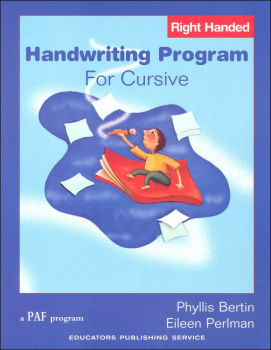 Handwriting Program for Cursive Right-Handed