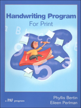 Handwriting Program for Print