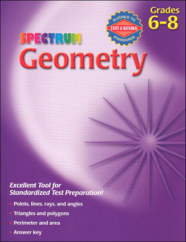 Spectrum Geometry Grades 6-8 | Carson-Dellosa | 9780769663265