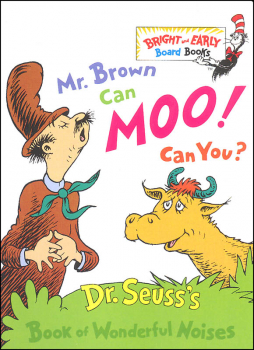 Mr. Brown Can Moo! Can You? Board Book