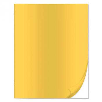 Yellow Blank Book