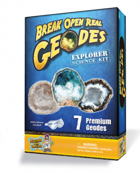 Break Open Real Geodes Explorer (7 geodes)