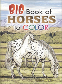Big Book of Horses Coloring Book