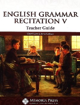 English Grammar Recitation Workbook V Teacher Guide