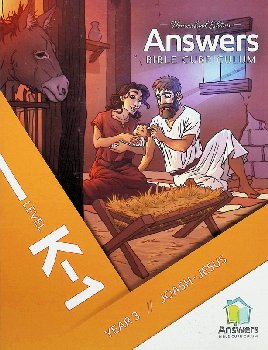 Answers Bible Curriculum Homeschool: K-1 Student Book: Year 3