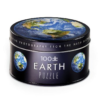 NASA Tin Puzzle - Earth (100 pieces)