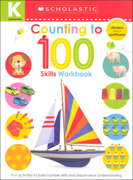 Kindergarten Skills Workbook: Counting to 100