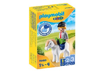 Boy with Pony (Playmobil 1-2-3)