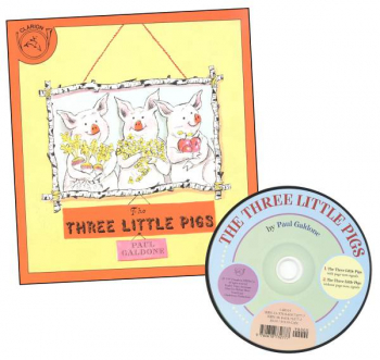 Three Little Pigs Book & CD