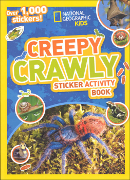 National Geographic Kids Creepy Crawly Sticker Activity Book