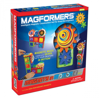 Magformers - Magnets n' Motion Medium Gear Accessory Set