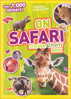 National Geographic Kids On Safari Sticker Activity Book