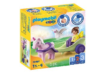 Unicorn Carriage with Fairy (Playmobil 1-2-3)