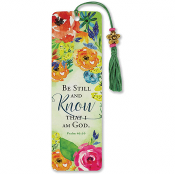Be Still, and Know That I Am God Beaded Bookmark