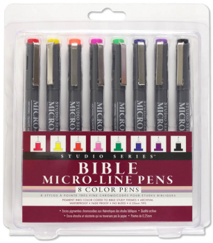 Bible Micro-Line Color Pens