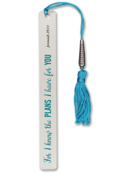 For I Know the Plans I Have For You Metal Bookmark