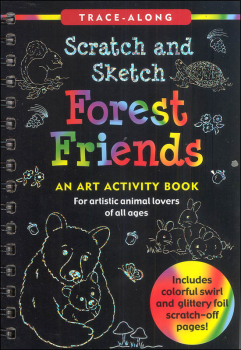 Forest Friends Trace-Along Scratch and Sketch Activity Book
