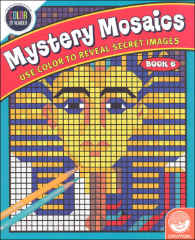 Color By Number Mystery Mosaics: Book 6