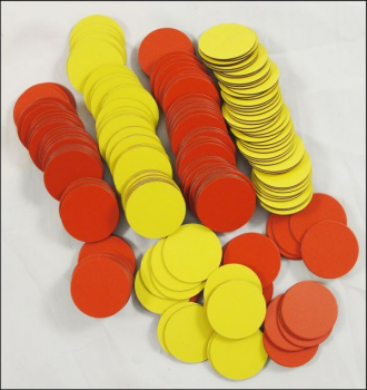 Magnetic Two Color Counters (Package of 200)