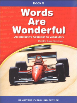 Words Are Wonderful Student Book 3