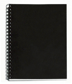 uCreate Create Your Own Sketch Diary Black Cover (11" x 8.5")