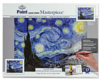 Vincent Van Gogh - "Starry Night" (Famous Artist Series)