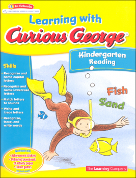 Learning with Curious George Kindergarten Reading Workbook