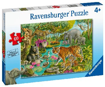 Animals of India Children's Puzzle (60 piece)