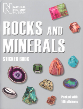 Natural History Museum Rocks and Minerals Sticker Book