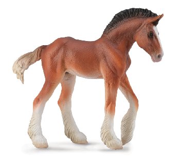 Bay Clydesdale Foal (CollectA Collection)