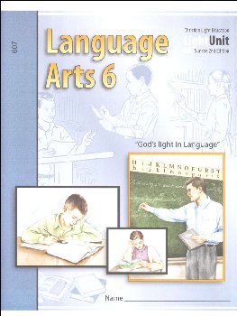 Language Arts LightUnit 607 Sunrise 2nd Edition
